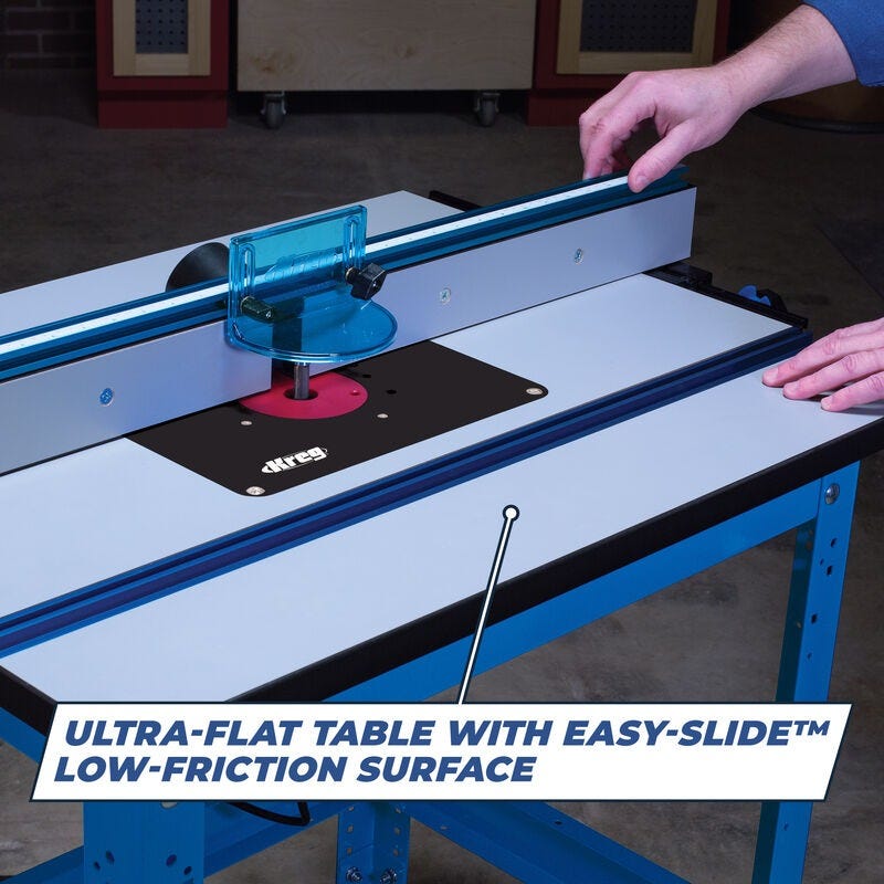 Kreg Tool PRS1045 Precision 24-in. x 32-in. Router Table System