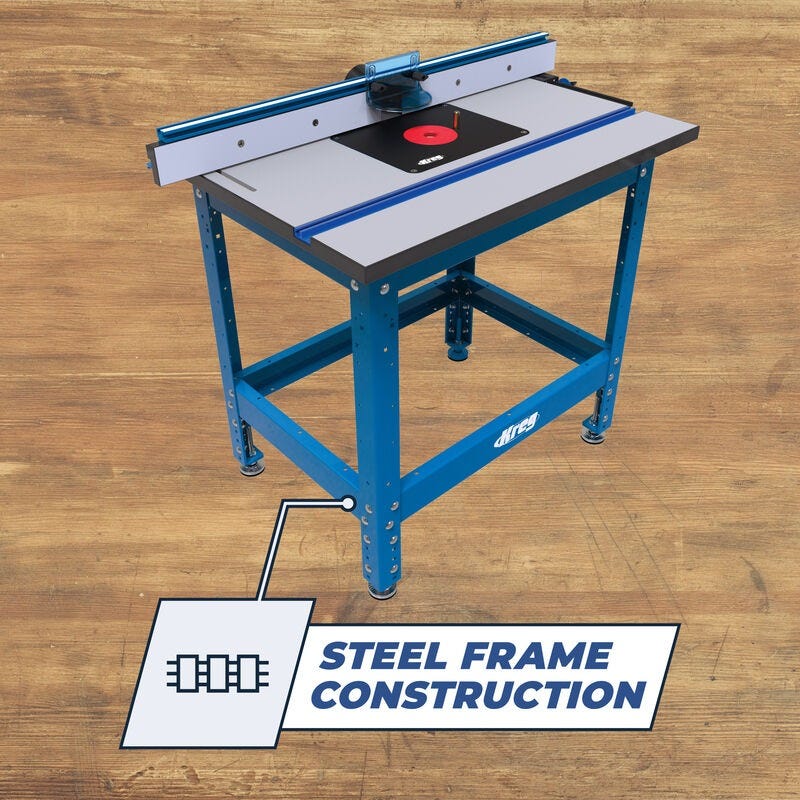 Kreg Tool PRS1045 Precision 24-in. x 32-in. Router Table System