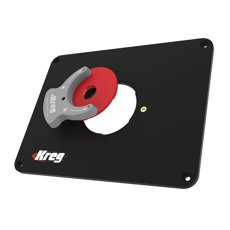 Kreg PRS4034 Precision Router Table Insert Plate - Predrilled for Triton