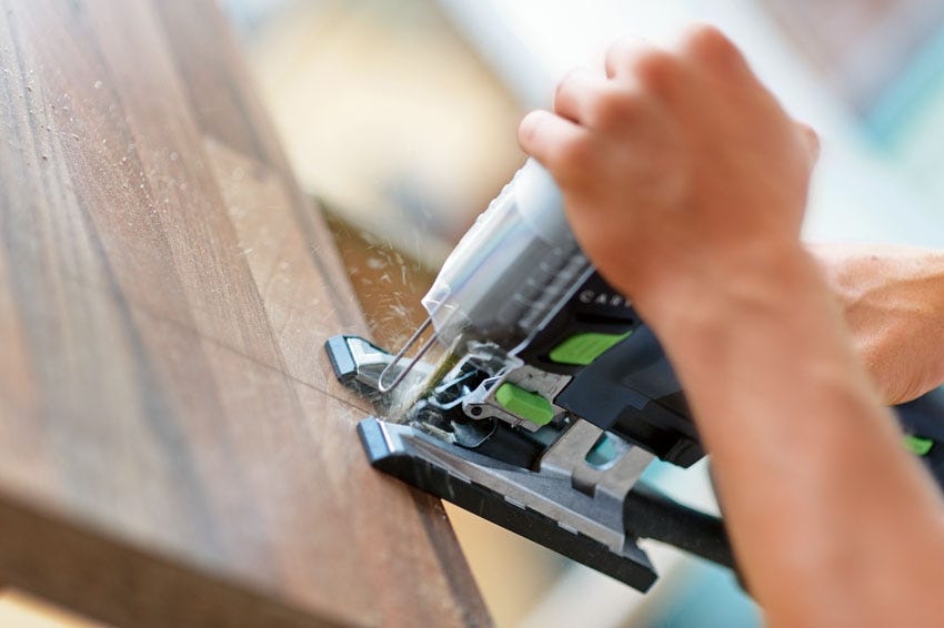 Festool 576527 PSC 420 EB Cordless Carvex Jigsaw Bluetooth 4.0Ah Kit with Systainer3