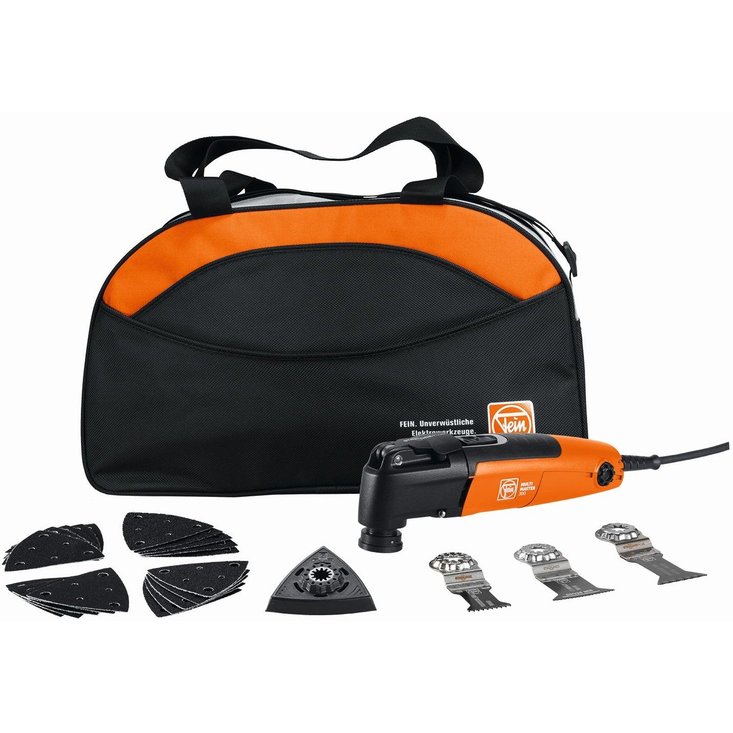Fein 72297262090 MULTIMASTER MM 300 Plus Q-Start Oscillating Multi-Tool Set