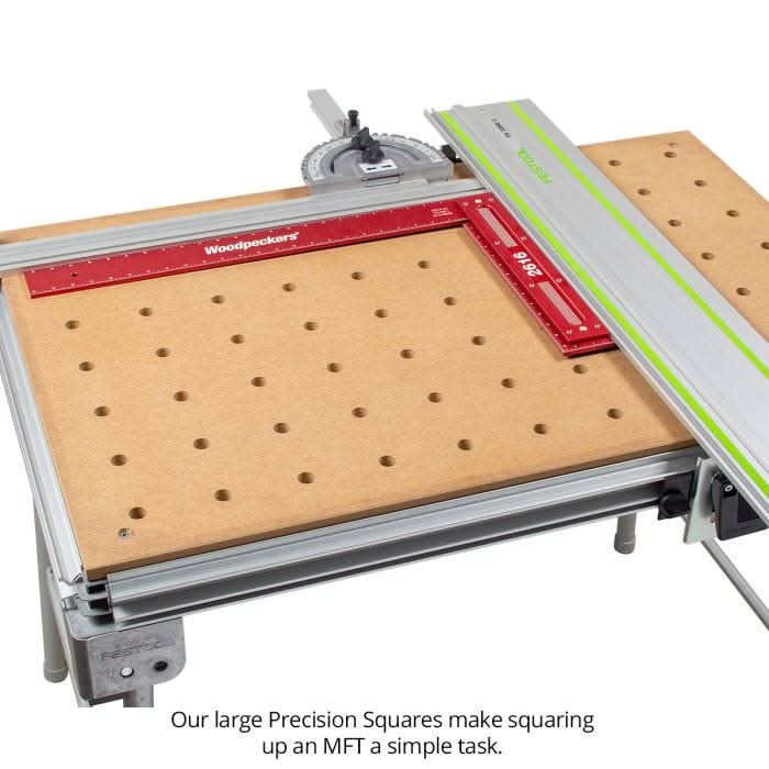 Woodpeckers PSQ26-24 Precision Woodworking Square, 26 in. w/ Rack-It