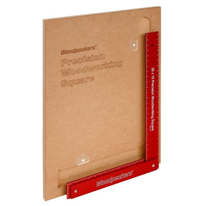 Woodpeckers PSQ26WC-19 Precision Woodworking Square, 26" w/ Case