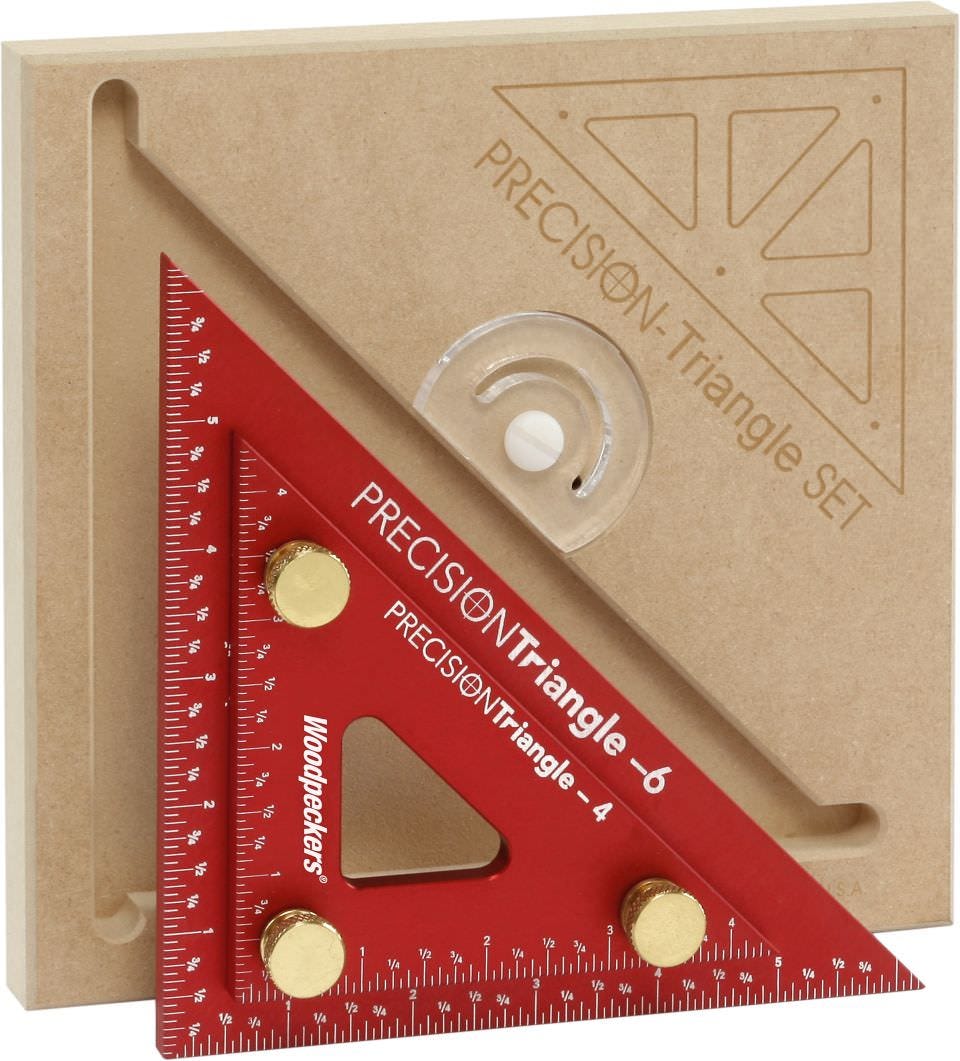 Woodpeckers PTR46SET Precision Triangle Set 4" & 6"