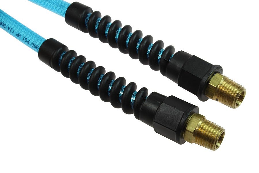 Coilhose PFE40504T Flexeel Pneumatic Air Hose, 1/4" x 50' Polyurethane