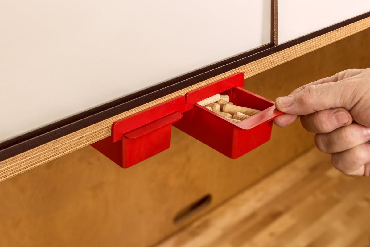 Woodpeckers CUBDRWR Cubby Drawer, 6-Pack