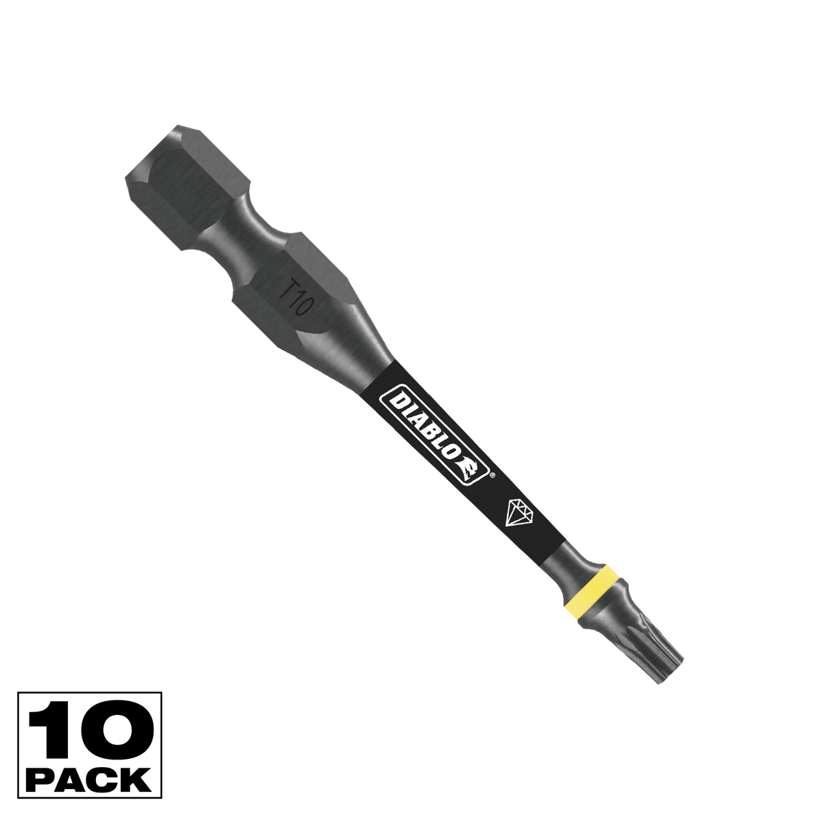 Diablo 2 in. Demon Torx T10 Drive Bit (DSDT102B)