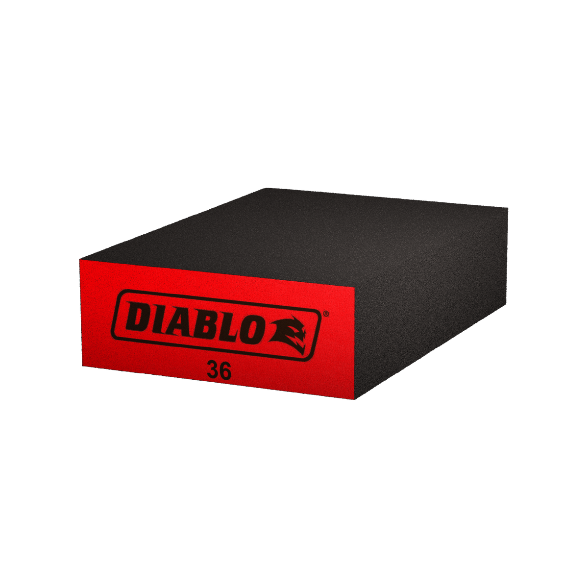 Diablo DFBBLOCCRS01P 4-1/2-in. x 2-3/4-in. x 1-in. 36-Grit Flat Edge Sanding Sponge