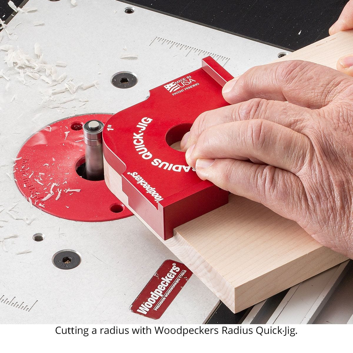 Woodpeckers RQJ-DELUXE Chamfer & Radius Quick Jig 9-Piece Set