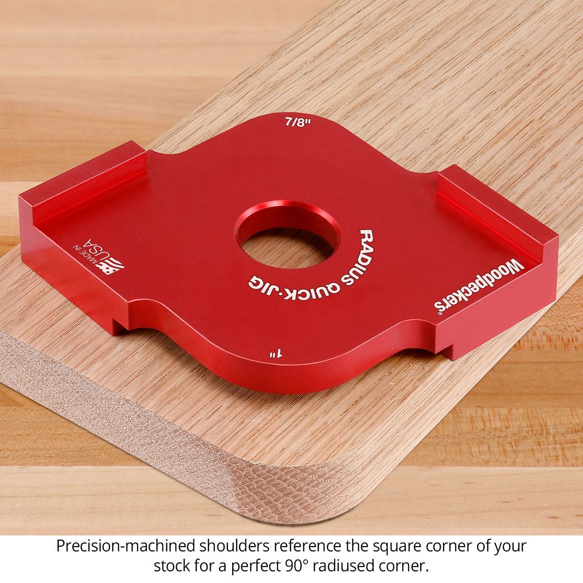Woodpeckers RQJ-DELUXE Chamfer & Radius Quick Jig 9-Piece Set