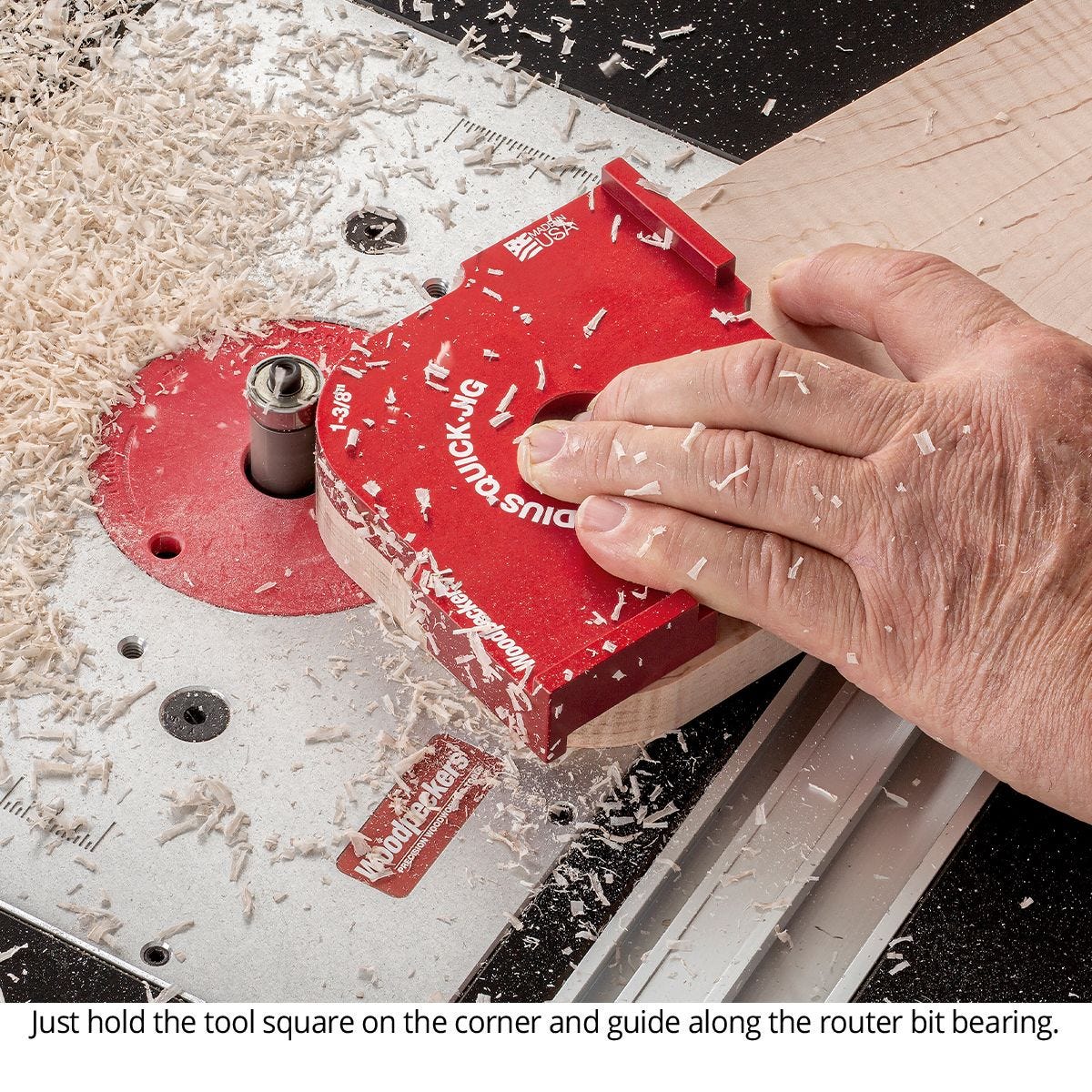 Woodpeckers RQJ-DELUXE Chamfer & Radius Quick Jig 9-Piece Set