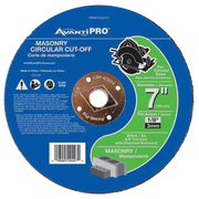 AvantiPRO 7 in. x 1/8 in. Masonry Cut-Off Wheel, 5/8 in. Arbor (PBD070125L01C)