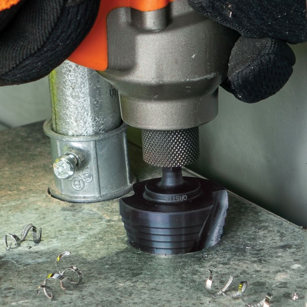 Klein Tools 5-Piece Quick-Release Double Spiral Fluted Step Drill Bit Set