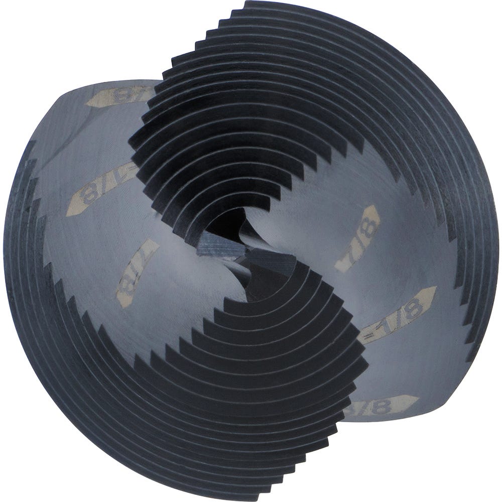 Klein Tools QRSTSPRO 3-Piece Premium Electrician's 1/4-in. Hex Quick-Release Step Bit Set