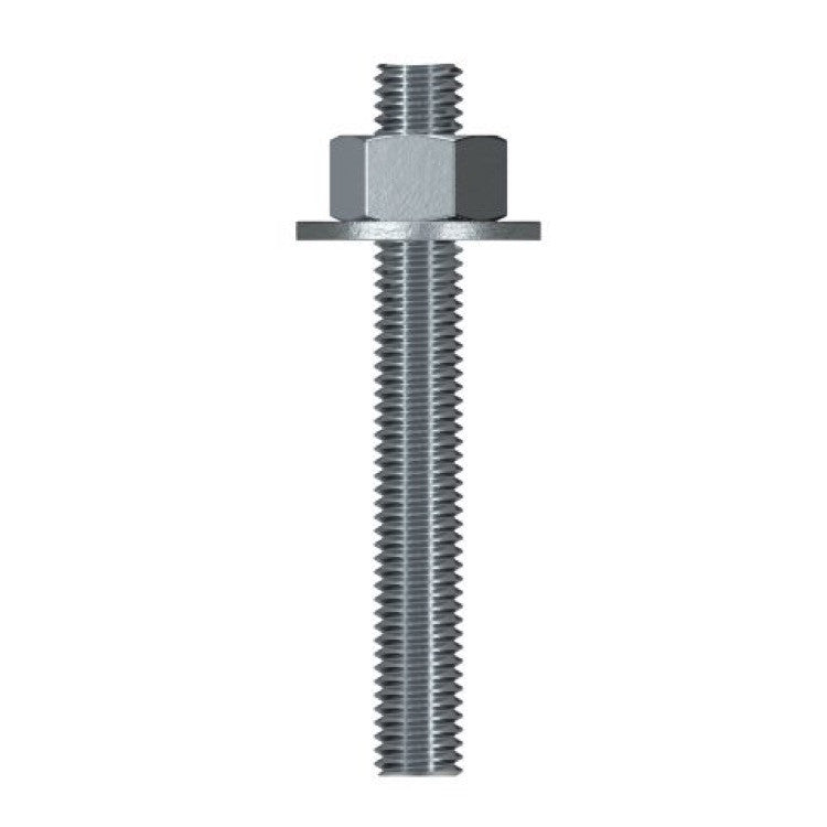 Simpson Strong-Tie RFB#4X5 RFB 1/2-in. x 5-in. Zinc-Plated Retrofit Bolt, Grade 36