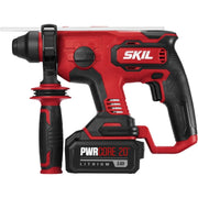 SKIL RH1704-1A PWRCORE 20 Brushless 20V 7/8" Rotary Hammer Kit with 5.0Ah Battery and PWR JUMP Charger
