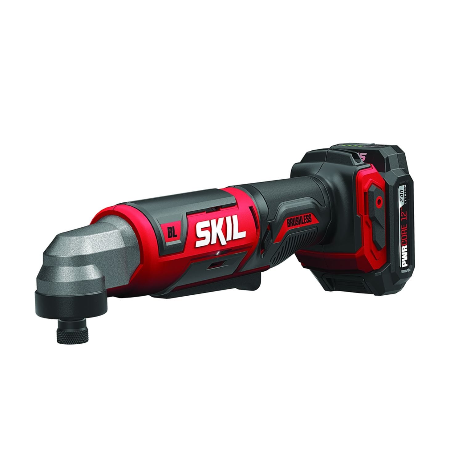 SKIL RI574502 PWRCore 12 Brushless 12V 1/4'' Hex Right Angle Impact Driver with Battery and PWR JUMP Charger