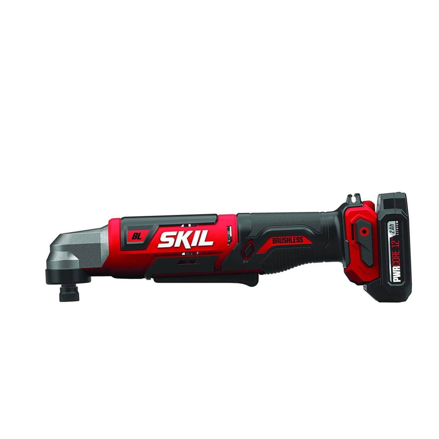 SKIL RI574502 PWRCore 12 Brushless 12V 1/4'' Hex Right Angle Impact Driver with Battery and PWR JUMP Charger