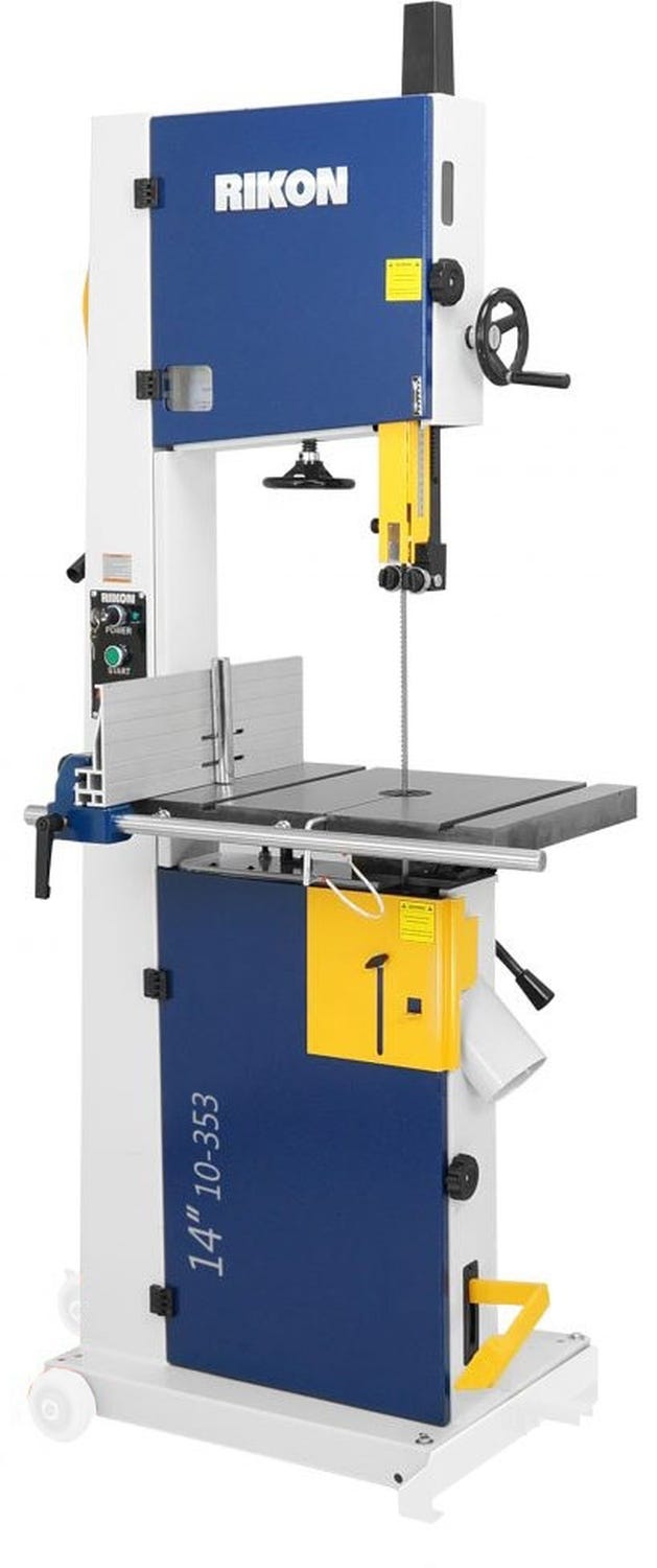 Rikon 10-353 14" Professional Band Saw with 3HP motor