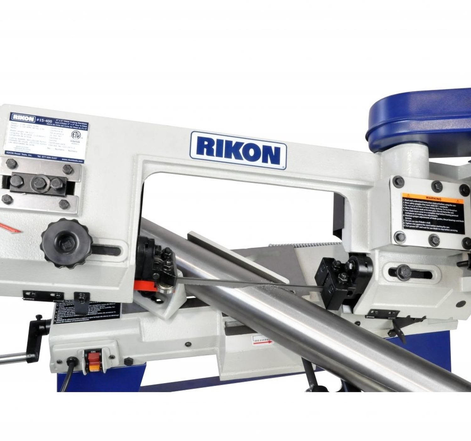 Rikon 15-400 4" x 6" Metal Cutting Bandsaw