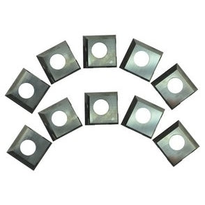 Rikon 25-499 HSS 2-Edge Inserts For 25-130H Planer 10 Pack