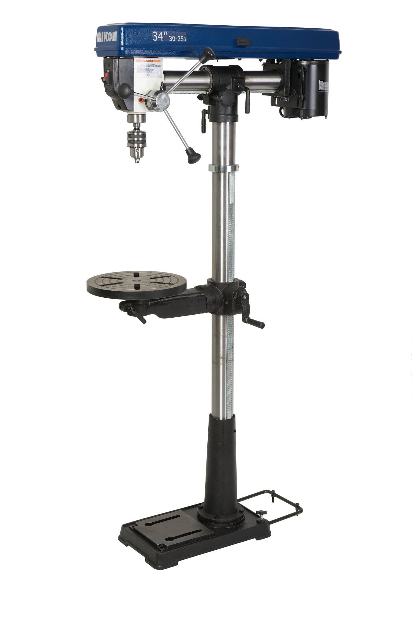 Rikon 30-251 34" Floor Model Radial Drill Press