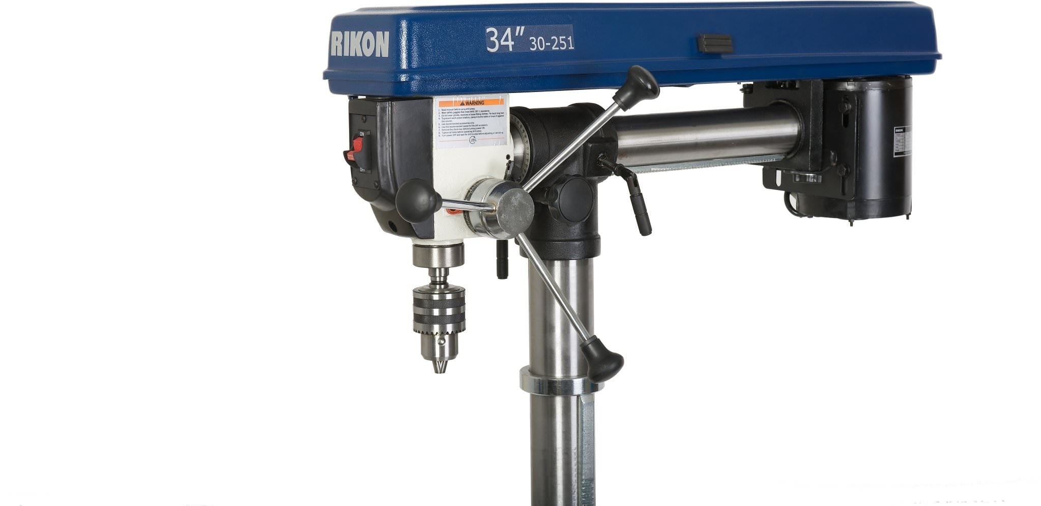 Rikon 30-251 34" Floor Model Radial Drill Press