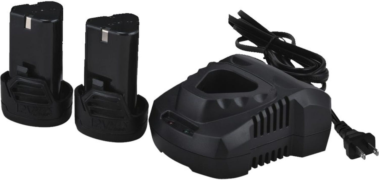 Rikon 31-122 12v Li Drill/ Impact Driver Combo Pack w/2 Batteries