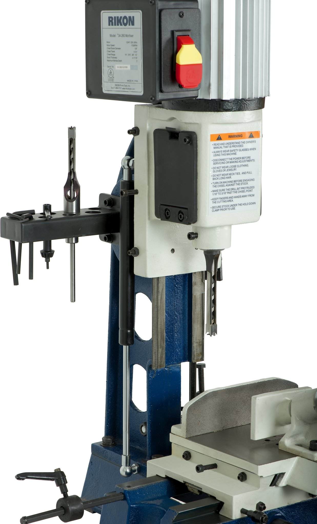Rikon 34-260 1/2 HP Mortiser with X/Y Adjustable Table