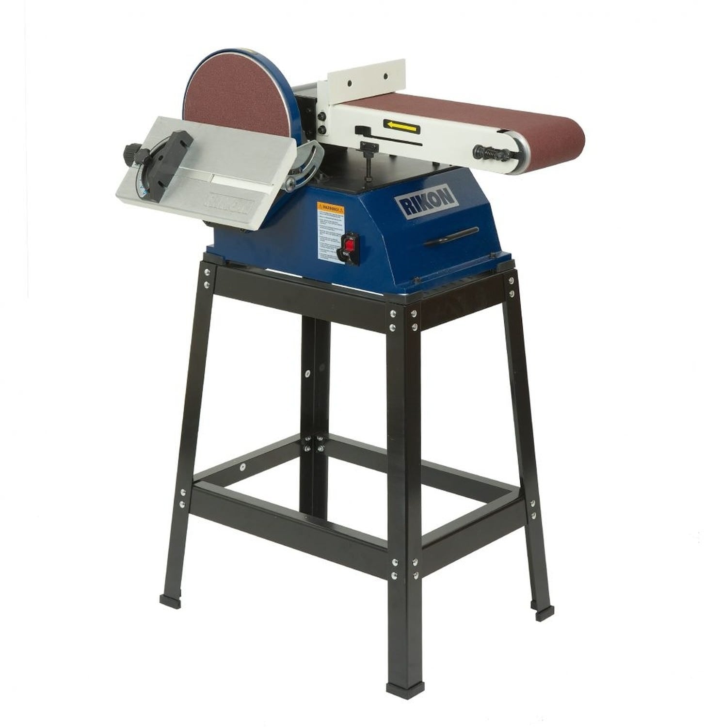 Rikon 50-122 6" x 48" Belt /10" Disc Sander w/Stand
