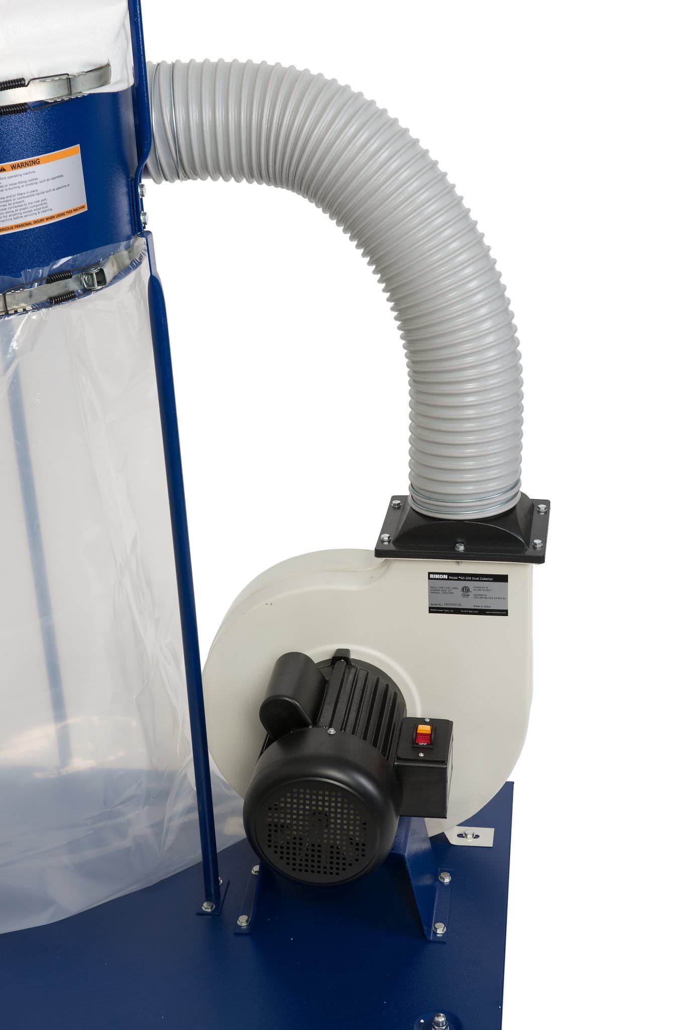 Rikon 60-200 2HP Dust Collector