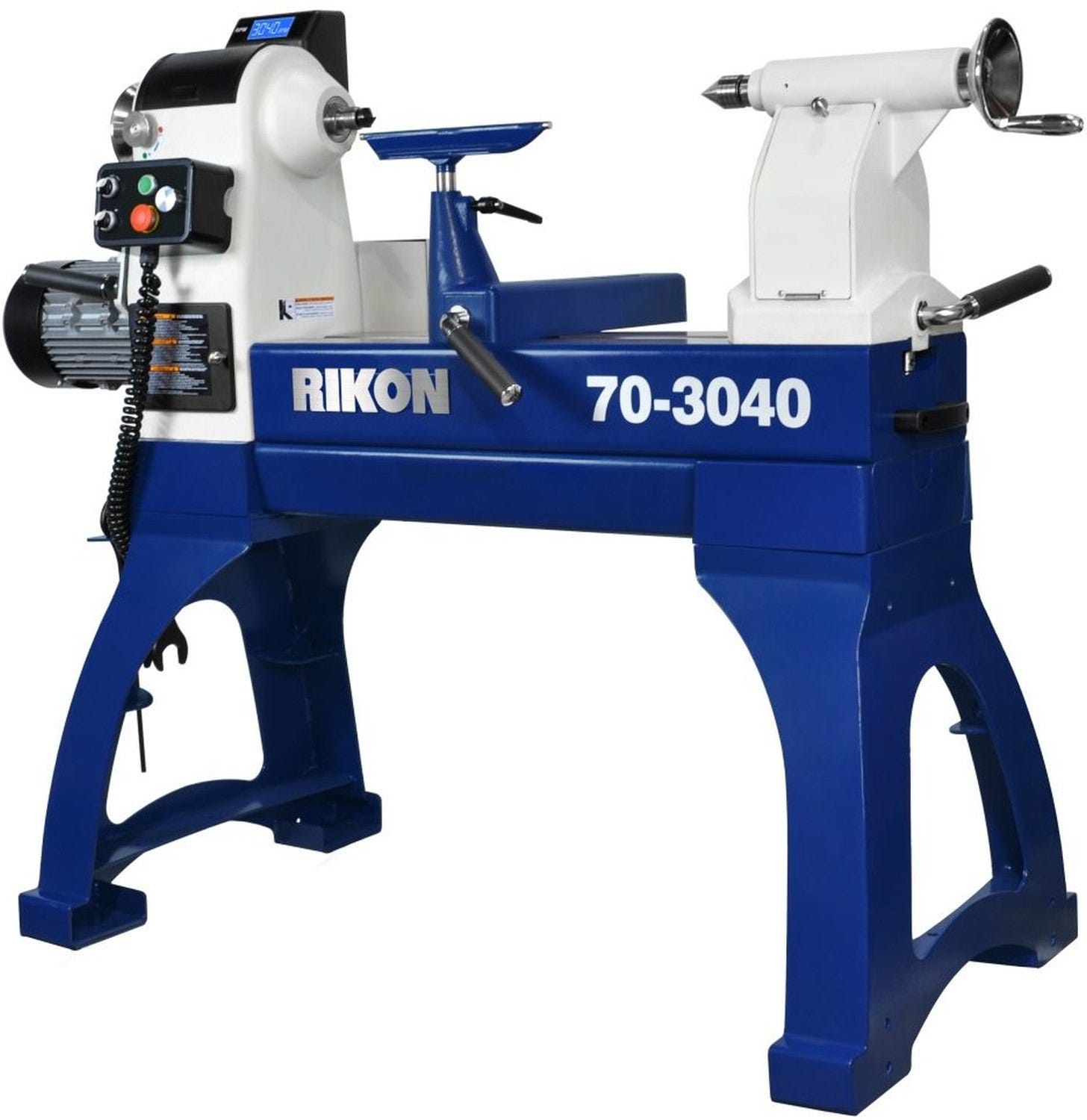 Rikon 70-3040 30" x 40" VSR Lathe with Sliding Bed