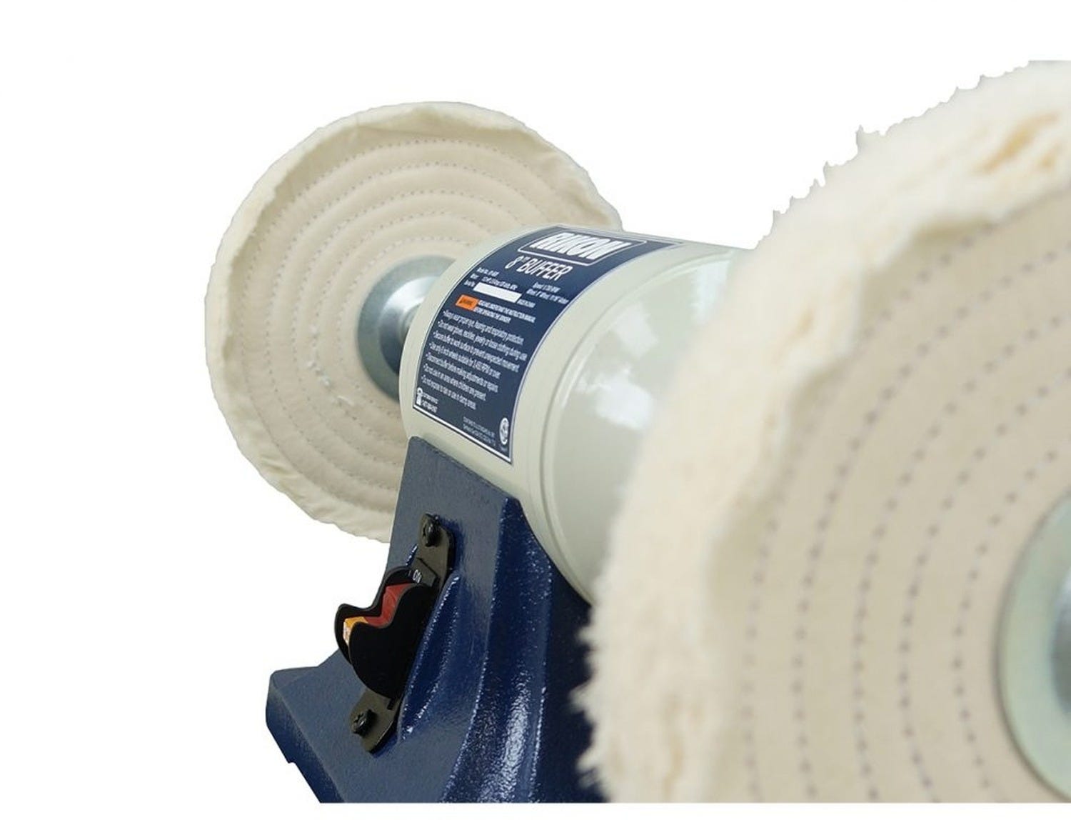 Rikon 81-608 8" Low Speed Buffer, 1750 RPM