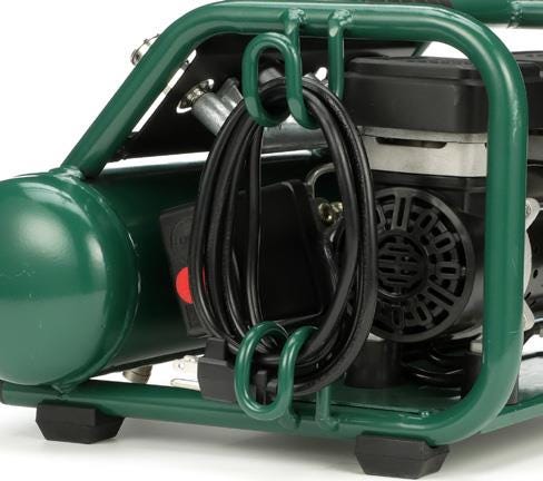 Rolair AB5PLUS Air Buddy Super-Quiet 56dB Oilless 1/2 HP 1-Gallon Air Compressor