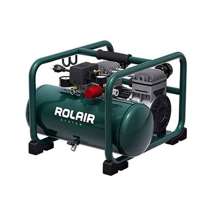 Rolair JC20 2HP 3-Gallon Super Quiet 70db Oil-less Direct Drive Air Compressor