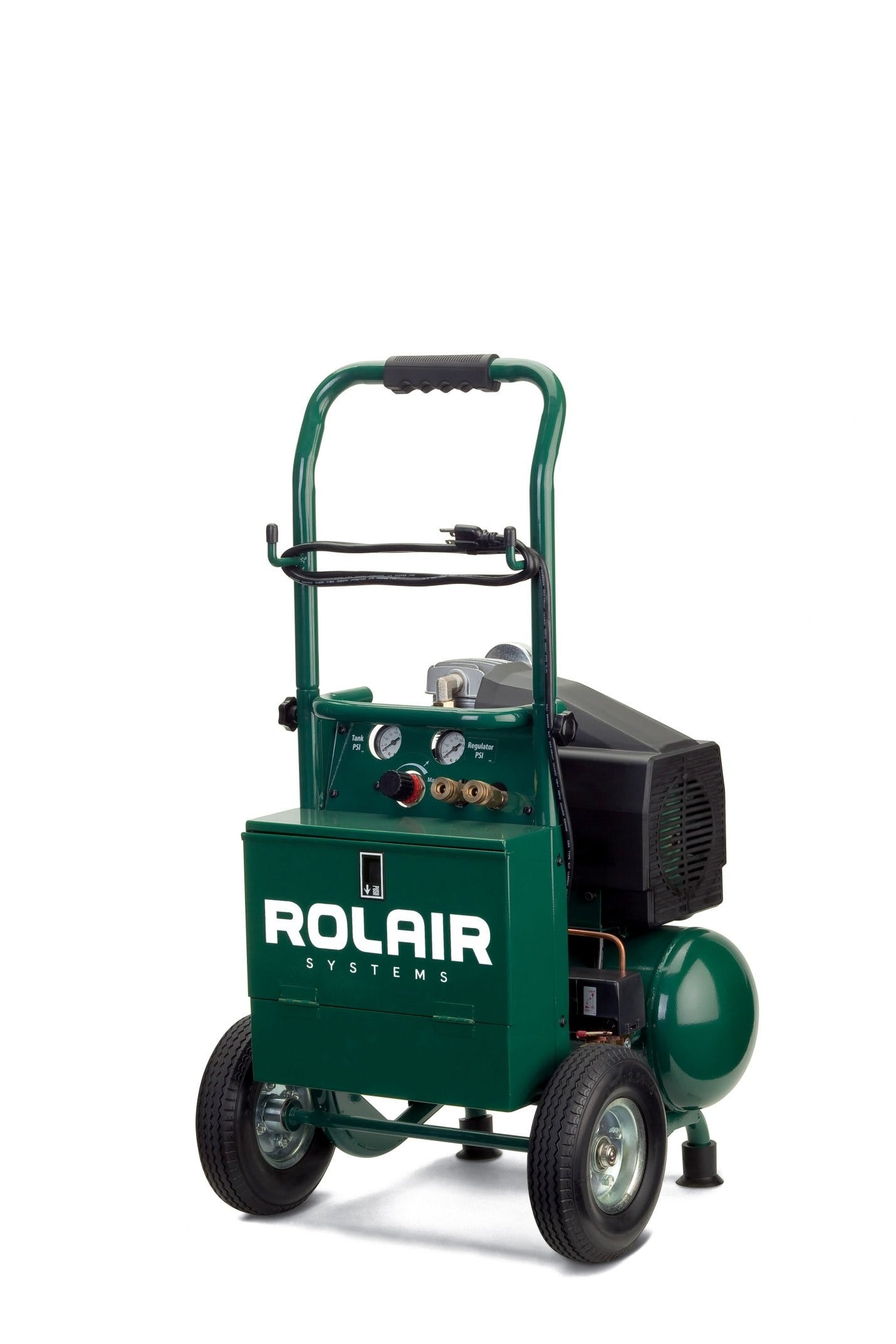 Rolair VT20TB 2HP Wheeled Air Compressor With Tool Box