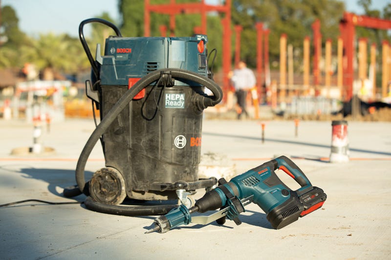 Bosch GBH18V-36CK24 PROFACTOR 18V Hitman Connected-Ready SDS-max 1-9/16 In. Rotary Hammer Kit with (2) CORE18V 8.0 Ah PROFACTOR Performance Batteries