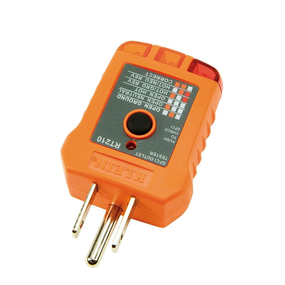 Klein IR1KIT Infrared Thermometer with GFCI Receptacle Tester