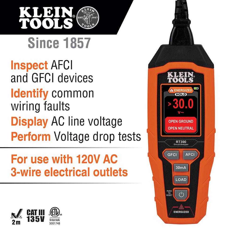 Klein Tools RT390 Circuit Analyzer – Tool Nut