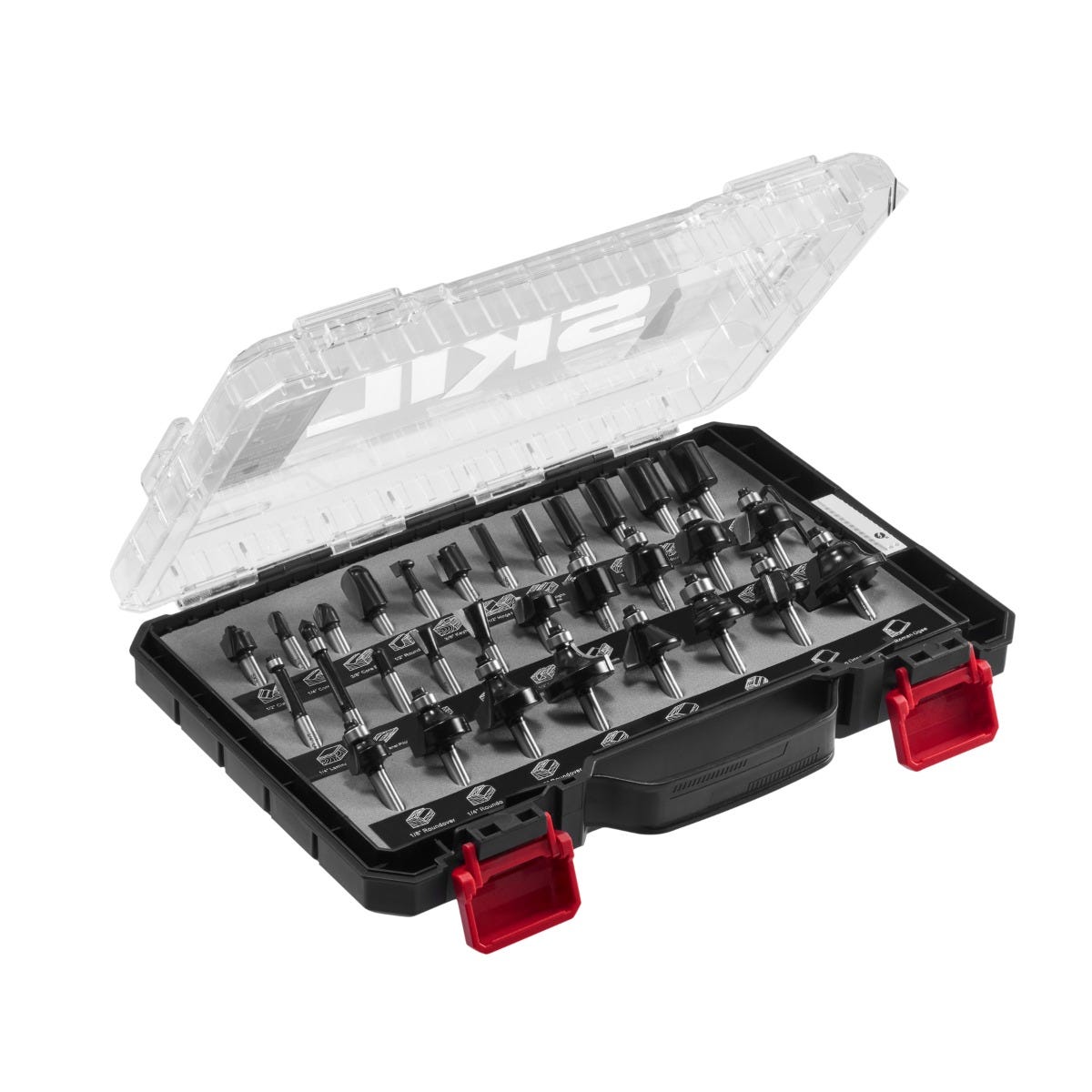 SKIL RTB7502 30 Pc. Carbide-Tipped Router Bit Set