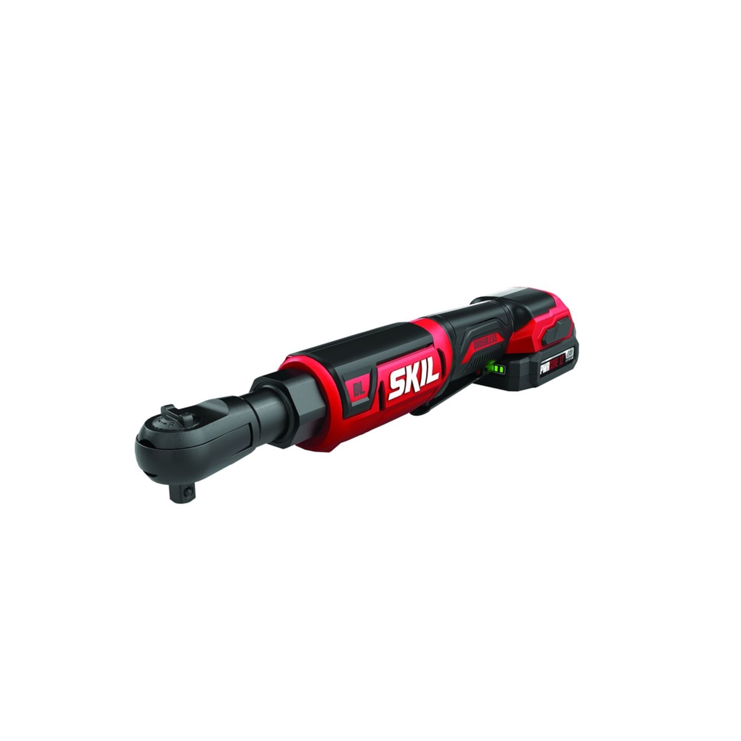 SKIL RW5763A-10 PWR CORE 12 Brushless 12V 3/8" Ratchet Wrench with Battery and PWR JUMP Charger