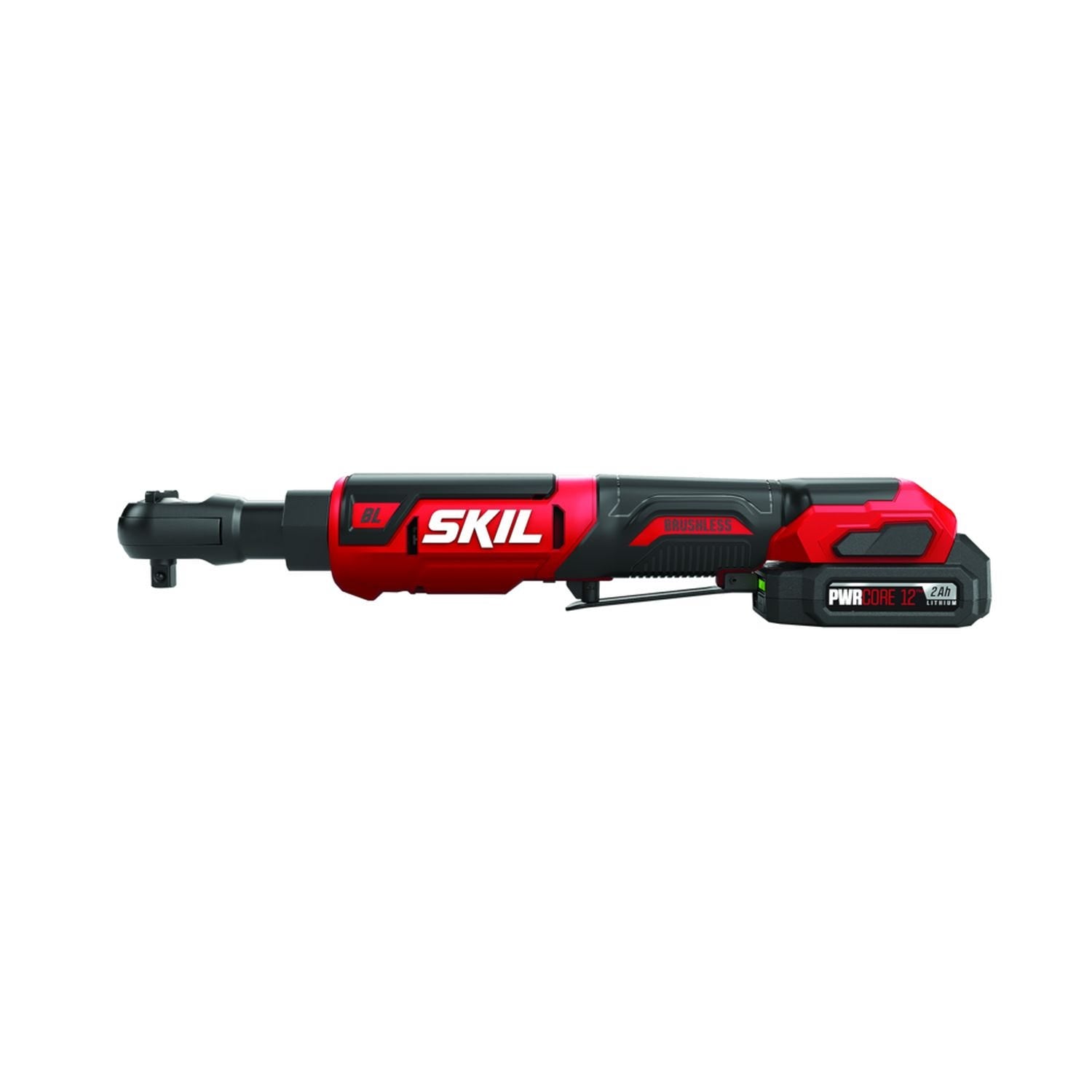 SKIL RW5763A-10 PWR CORE 12 Brushless 12V 3/8" Ratchet Wrench with Battery and PWR JUMP Charger