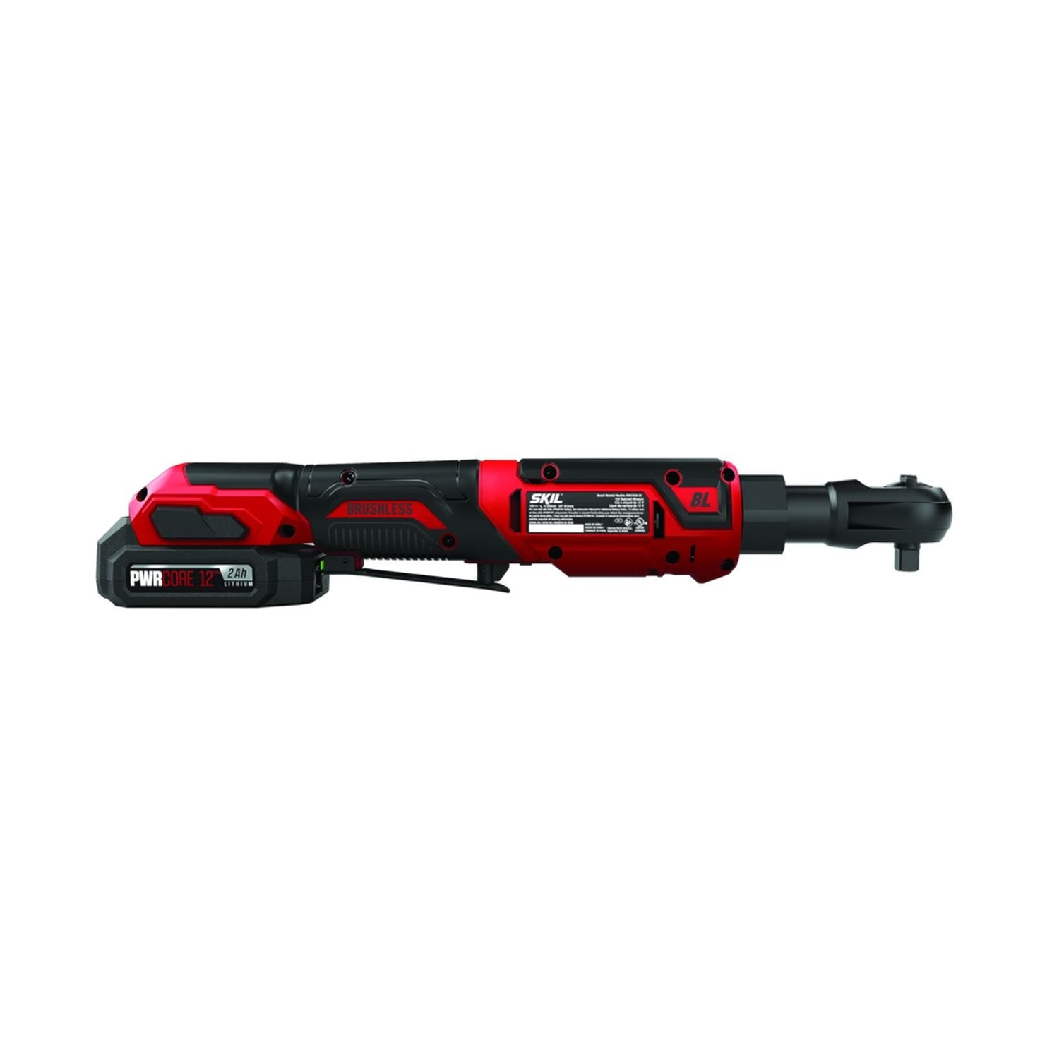SKIL RW5763A-10 PWR CORE 12 Brushless 12V 3/8" Ratchet Wrench with Battery and PWR JUMP Charger