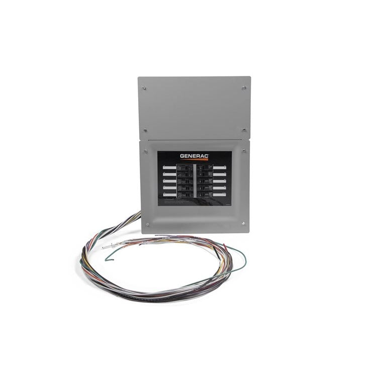Generac Power Systems RXG10EZA1W 50 Amp 10 Circuit Automatic Transfer Switch
