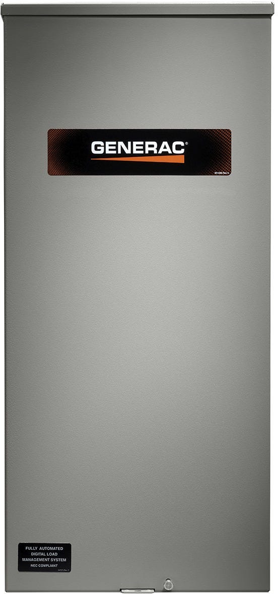 Generac RXSW200A3 Smart Switch 200 Amp Service Rated 120/240 1 NEMA 3R