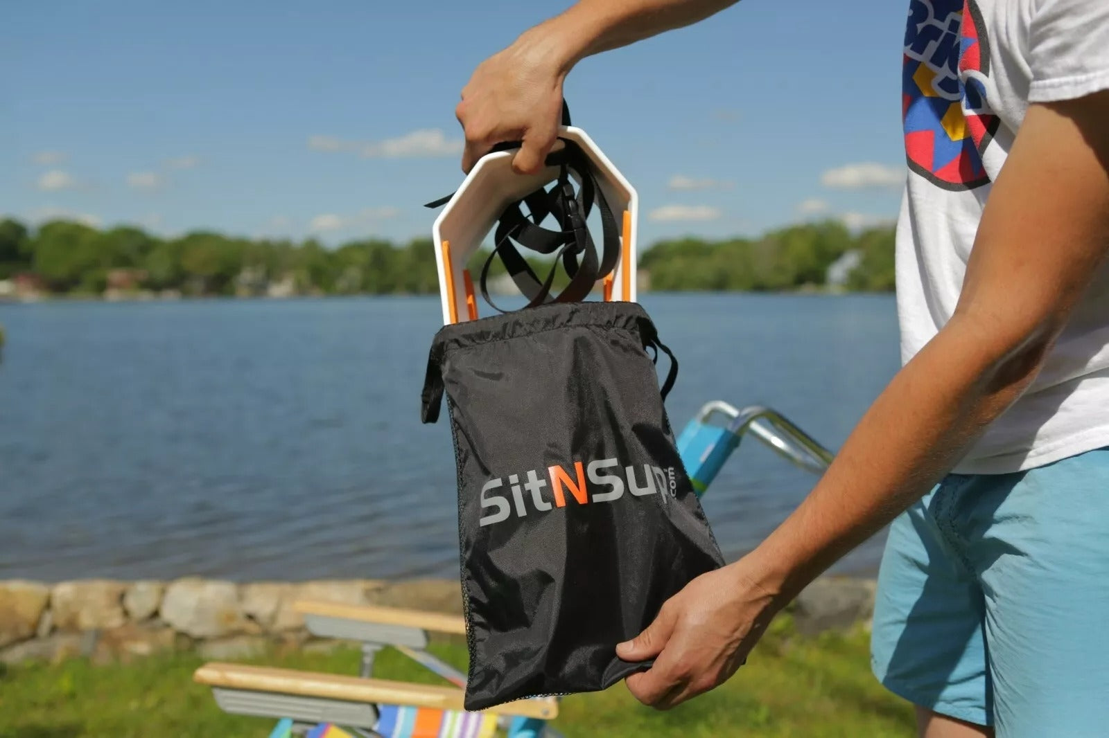 Mountain Shore SITNSUP Chair Brackets for Paddleboard