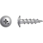 Simpson Strong-Tie S08C075KQM Wire-Lath Modified Truss-Head Screw,  #8 x 3/4-in., #2 Phillips Head, Type 305, 1000-Pack