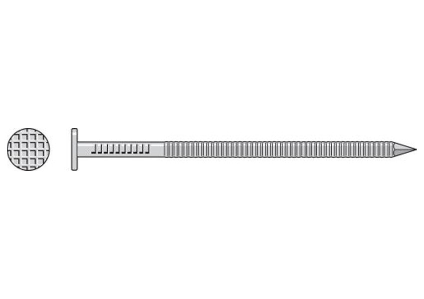 Simpson Strong-Tie S16HPTDB Preservative-Treated Wood Decking Nail, Ring Shank,  3-1/2-in. x .162-in. Type 304, 25-lb.