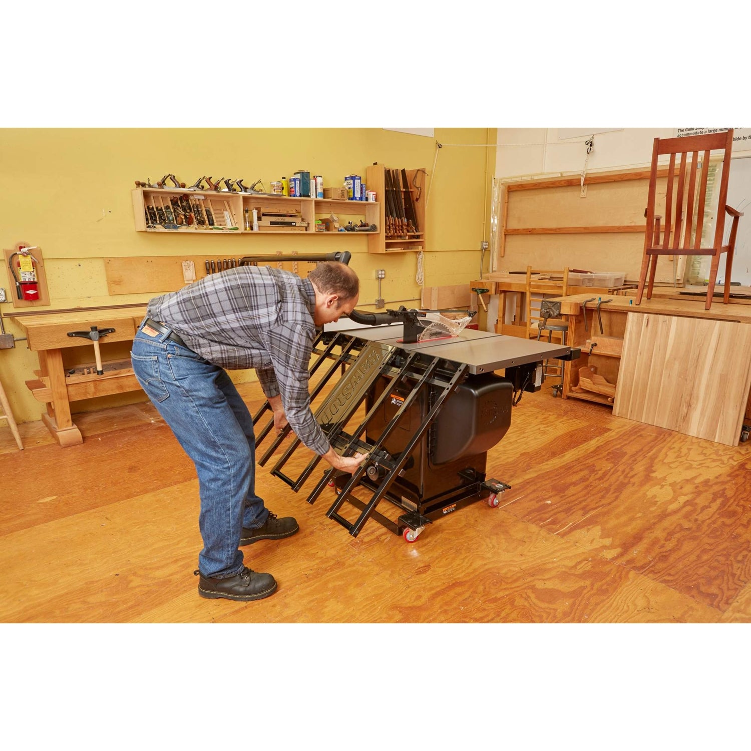 Sawstop TSA-FOT Folding Outfeed Table