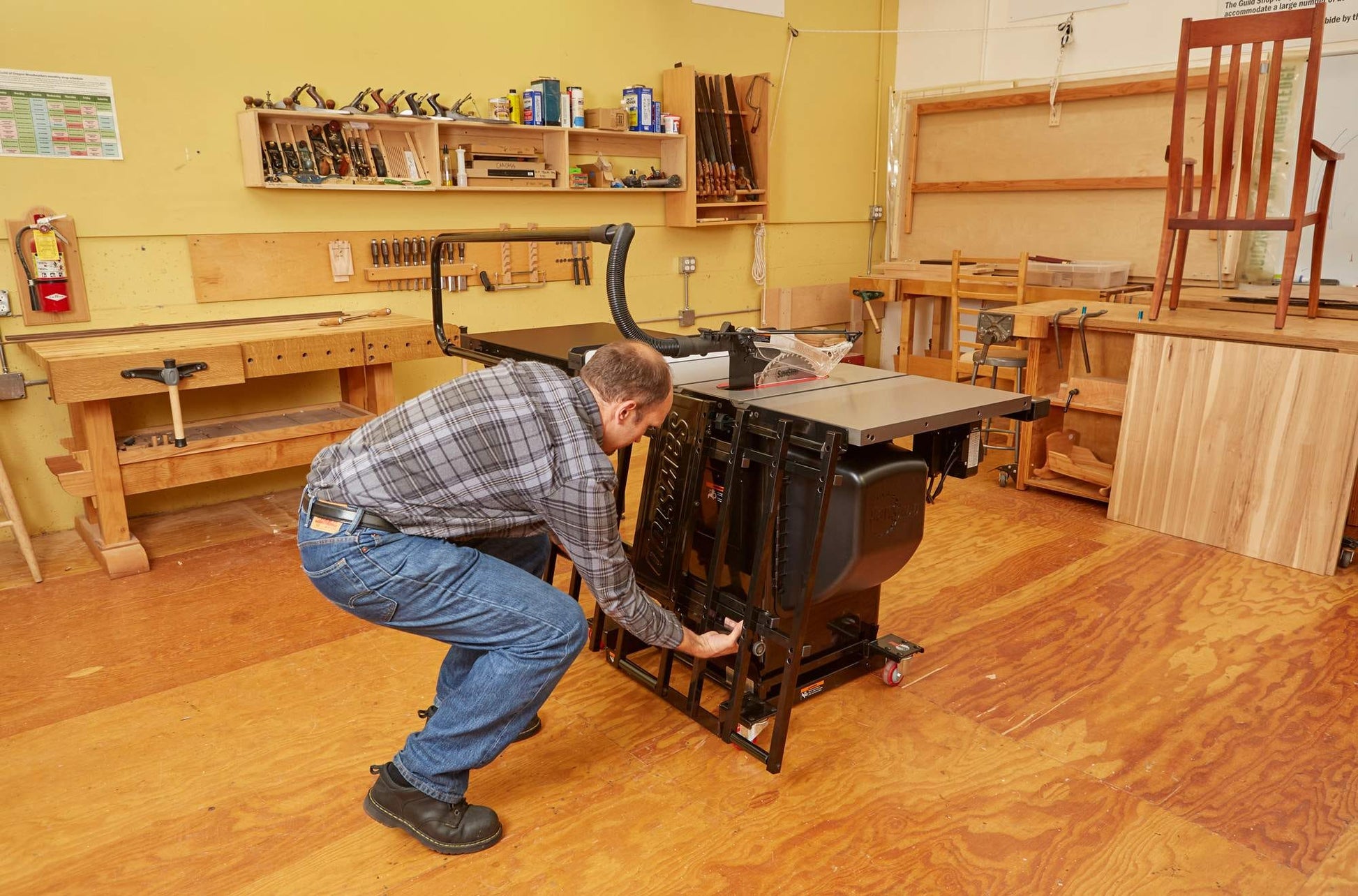 Sawstop TSA-FOT Folding Outfeed Table